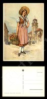 12330 Cartoline - Illustrate - Schweizer Trachten - Costumi Svizzeri - Genf Ginevra- Nuova -formato Grande - Other & Unclassified