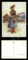 12332 Cartoline - Illustrate - Schweizer Trachten - Costumi Svizzeri - Luzern - Nuova -formato Grande - Other & Unclassified