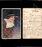 12367 Cartoline - Illustrate - Mauzan Lucien Achille, Donna Con Cappello, Scritta Non Viaggiata - Other & Unclassified