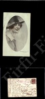 12368 Cartoline - Illustrate - Mauzan Lucien Achille, Donna Con Cappello, 29.9.1918 - Other & Unclassified