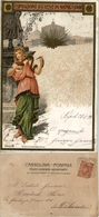 12384 Cartoline - Eventi - 1900 - Esposizione D'Igene In Napoli - Ill. Laccetti - Viaggiata 2.6.1901 - Autres & Non Classés