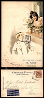 12398 Cartoline - Pubblicitarie - Cioccolato Talamone Torino, Ill.A.Villa, Primi '900 - Autres & Non Classés
