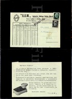 12405 Cartoline - Pubblicitarie - Firenze - I.I.E.M. Industria Italiana Elettro Macchine - 21.6.1945 FG - Sonstige & Ohne Zuordnung