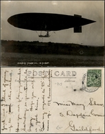 12450 Cartoline - Airship - Naval Airship "Parseval" In Flight - Viaggiata 11.7.1913 Fotografica - Autres & Non Classés