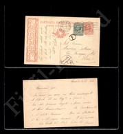 12464 Interi Postali - Intero Pubb. 1919-Leoni Cent.10 (R1/2) Banca Italiana Di Sconto - 25.6.19 - Sonstige & Ohne Zuordnung
