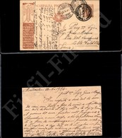 12474 Interi Postali - 1924 Propaganda P.N.F. Cent.30 (R6) Motto Su 10 Righe - Bagni Montecatini 24.6.24 - Altri & Non Classificati