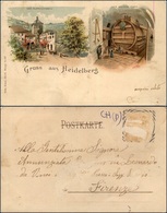 12505 Cartoline - Paesaggistiche Straniere - Gruss Aus Heidelberg, Svizzera - Other & Unclassified