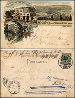 12508 Cartoline - Paesaggistiche Straniere - Gruss Vom Wacheberg, Auch Schweizerkrone Genannt, Germania, Vaig.'898 - Autres & Non Classés
