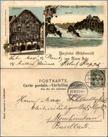 12509 Cartoline - Paesaggistiche Straniere - Gruss Aus Schaffhausen, Svizzera, Viag.'900 - Autres & Non Classés