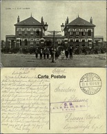 12515 Cartoline - Paesaggistiche Straniere - Lens, L'Ecole Berthelot, Francia, Feldpost, Viag.'915 - Altri & Non Classificati