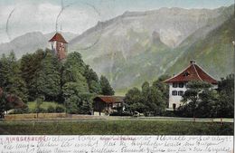 RINGGENBERG → Kirche Und Pfarrhaus Anno 1908 - Ringgenberg