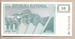 Slovenia - Banconota Non Circolata FdS UNC Da 10 Talleri P-4a - 1990 #19 - Slowenien