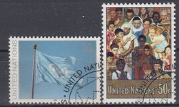 UNITED NATIONS New York 619-620,used - Gebruikt