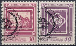 UNITED NATIONS New York 621-622,used - Oblitérés