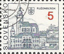 Slovakia 1993 ** Ružomberok (Definitive Stamp)  ** Mich 164  **Cancelled CTO ** Slowakei - Ungebraucht