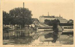 SAINT GAULTIER ECOLE SUPERIEURE DE FILLES ET USINE ELECTRIQUE - Autres & Non Classés