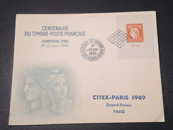 FRANCE - Enveloppe 1 Er Jour Citex En 1949 - L 11082 - ....-1949