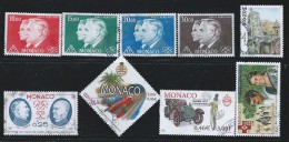 MONACO RECENT STAMPS USED - Usados