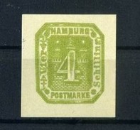 HAMBURG - 1864 /67 FREIMARKEN  4 - Hambourg