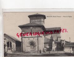 193487- BEAUNE LES MINES-  PLACE DE L' EGLISE   -MONUMENT AUX MORTS - RARE - Landwirtschaft