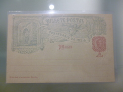 STATIONERY - MACAU - Storia Postale