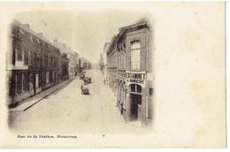 MOUSCRON - Rue De La Station - 2 Scans - Moeskroen