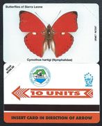 SIERRA LEONE 10u Papillon MINT NEUVE SLNTC URMET Butterfly Butterflies - Sierra Leone