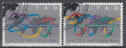 UNITED NATIONS New York 677-678,used - Gebruikt