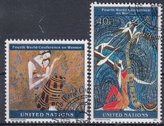 UNITED NATIONS New York 689-690,used - Oblitérés