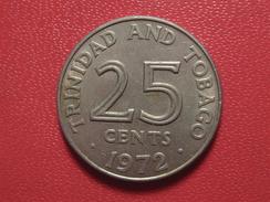 Trinité Et Tobago - 25 Cents 1972 7142 - Trinidad En Tobago