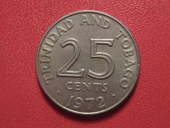 Trinité Et Tobago - 25 Cents 1972 7142 - Trinité & Tobago