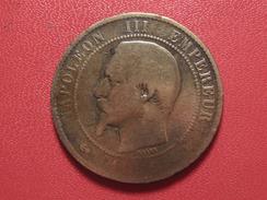 10 Centimes Napoléon III 1856 MA Marseille 7120 - 10 Centimes