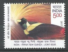 Inde, India,2017 Indien 1v MNH, Bird Of Paradise, Peacock ,As Per Scan - Pfauen