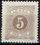 SWEDEN  # FROM 1877-82  TK: 13 - Taxe