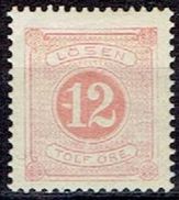 SWEDEN  # FROM 1877   TK: 13 * - Postage Due