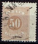 SWEDEN  # FROM 1877   TK: 13  Dark Brown - Portomarken