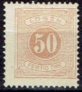 SWEDEN  # FROM 1877   TK: 13  Brown (*) - Impuestos