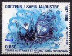 T.A.A.F. // F.S.A.T. 2018 - Docteur J.Sapin-Jaloustre - 1 Val Neufs // Mnh - Unused Stamps