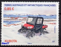 T.A.A.F. // F.S.A.T. 2018 - Kubota - 1 Val Neufs // Mnh - Unused Stamps