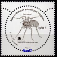 T.A.A.F. // F.S.A.T. 2018 - Insecte, Araignée - 1 Val Neufs // Mnh - Ungebraucht