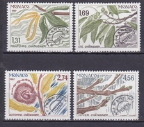 MONACO 1987 TIMBRE POSTE PREOBLITERES N° 94 A 97    **   LOT DE  4 TIMBRES - Unused Stamps