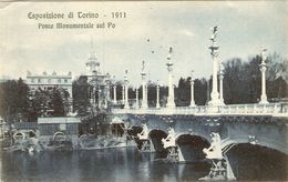 TORINO  --  Esposizione 1911   ---  Ponte Monumentale Sul Po - Expositions