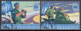 UNITED NATIONS New York 785-786,used - Gebruikt