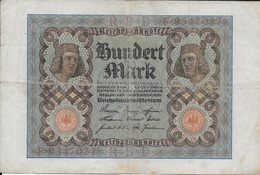 Billet Allemand. Hundert Mark. 100 - 100 Mark