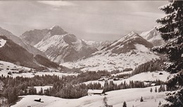 AUTRICHE 1959 CARTE POSTALE DU KLEINWALSERTAL   MITTELBERG-RIEZLERN-HIRSCHEGG - Kleinwalsertal