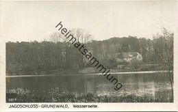 Berlin - Jagdschloss Grunewald - Wasserseite - Foto-AK 30er Jahre - Verlag Ludwig Walter Berlin - Grunewald