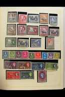 BRITISH COMMONWEALTH IN FIVE VOLUMES A Clean And Attractive Mostly 1935 To 1980's Mint And Used Collection In Five Sprin - Other & Unclassified
