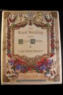 BRITISH COMMONWEALTH OMNIBUS ISSUES 1981 ROYAL WEDDING Superb Never Hinged Mint All Different Collection In Two Special  - Other & Unclassified