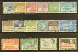 1963-69 Complete Definitive Set, SG 1/15a, Lightly Hinged Very Fine Mint (16 Stamps) For More Images, Please Visit Http: - Other & Unclassified