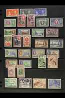 1937-1951 KGVI COMPLETE VERY FINE MINT A Delightful Complete Basic Run From SG 147 Right Through To SG 177. Fresh And At - Honduras Britannico (...-1970)